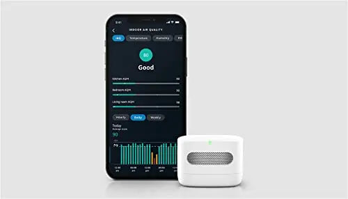 Amazon Smart Air Quality Monitor – Know your air, Works with Alexa Amazon