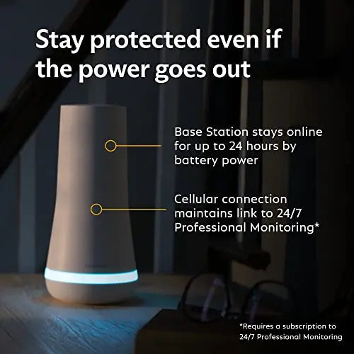 SimpliSafe 8 Piece Wireless Home Security System - Optional 24/7 Professional Monitoring - No Contract - Compatible with Alexa and Google Assistant , White - Planet First Market