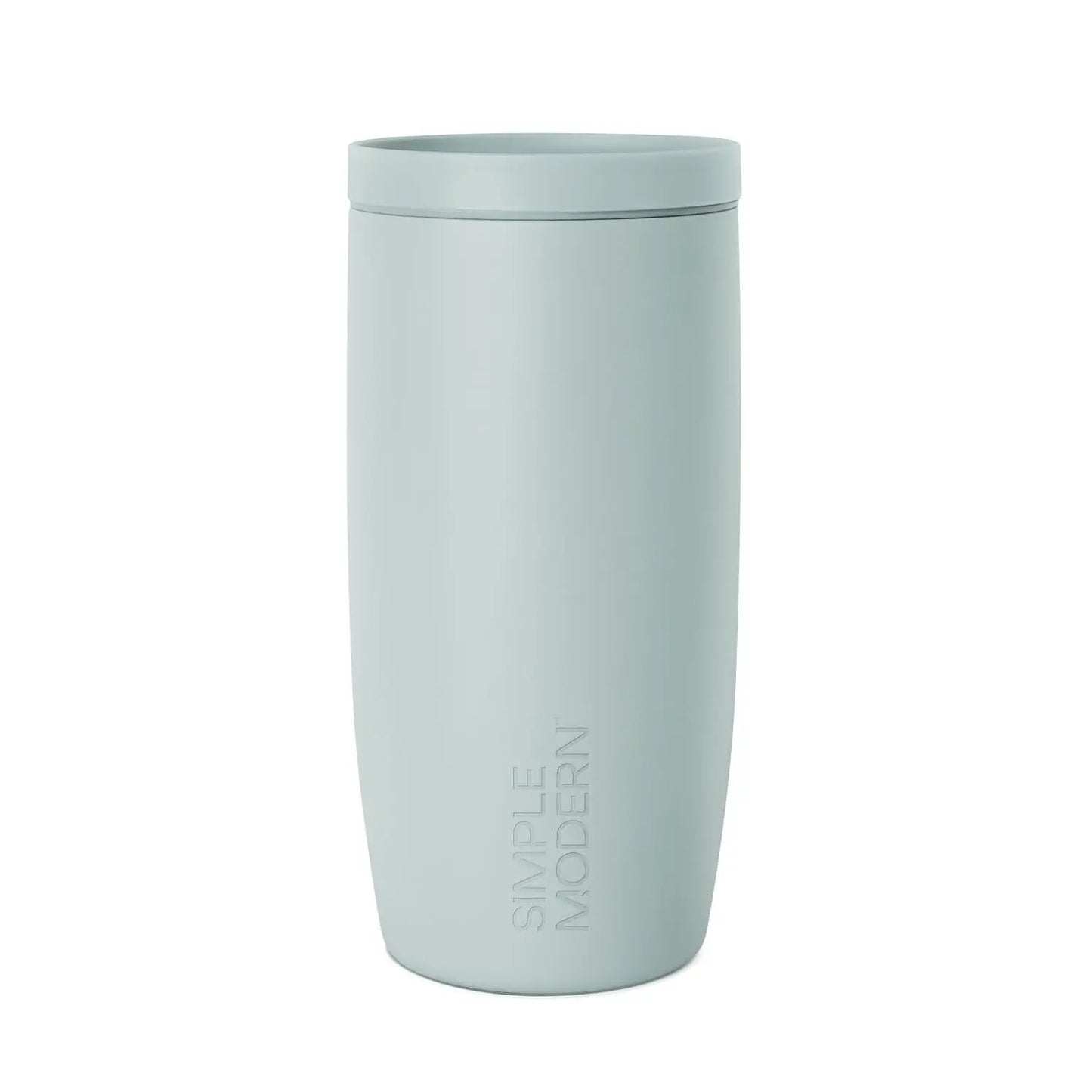 Simple Modern Travel Coffee Mug Tumbler with 360° Lid | Ceramic-Lined Insulated Stainless Steel Cold Brew Iced Coffee Cup | Gifts for Women Men Her Him | Voyager Signature | 16oz | Sea Glass Sage - Planet First Market