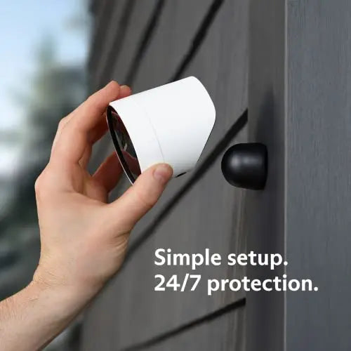 SimpliSafe 7 Piece Wireless Outdoor Camera Home Security System - Optional 24/7 Professional Monitoring - No Contract - Compatible with Alexa and Google Assistant - Planet First Market