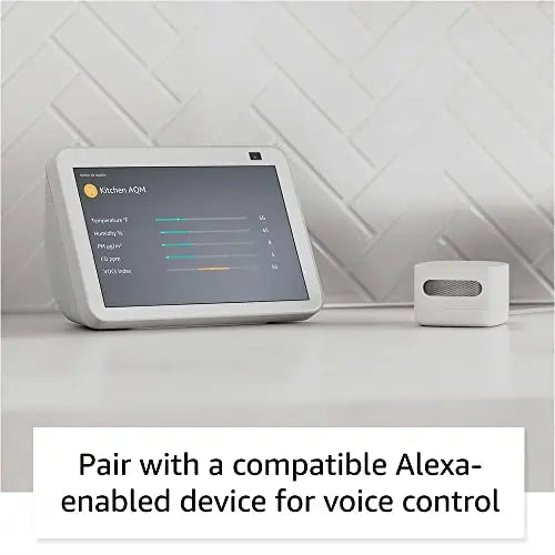 Amazon Smart Air Quality Monitor – Know your air, Works with Alexa Amazon