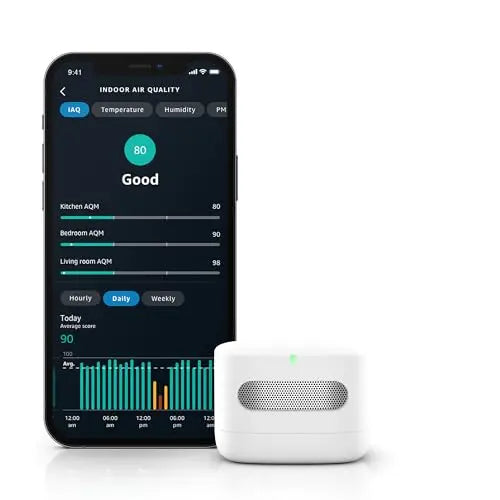 Amazon Smart Air Quality Monitor – Know your air, Works with Alexa Amazon