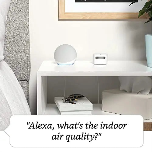 Amazon Smart Air Quality Monitor – Know your air, Works with Alexa Amazon