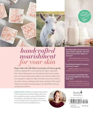 Milk Soaps: 35 Skin-Nourishing Recipes for Making Milk-Enriched Soaps, from Goat to Almond - Planet First Market