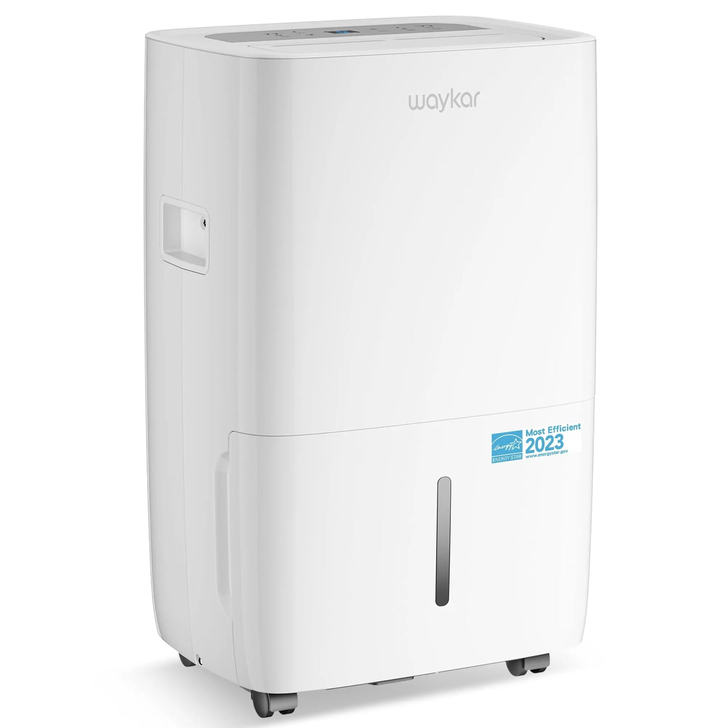 Waykar 80 Pints Energy Star Dehumidifier for Spaces up to 5,000 Sq. Ft at Home, in Basements and Large Rooms with Drain Hose and 1.14 Gallons Water Tank (JD025CE-80) - Planet First Market