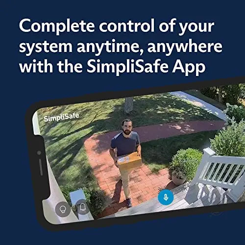 SimpliSafe 7 Piece Wireless Outdoor Camera Home Security System - Optional 24/7 Professional Monitoring - No Contract - Compatible with Alexa and Google Assistant - Planet First Market