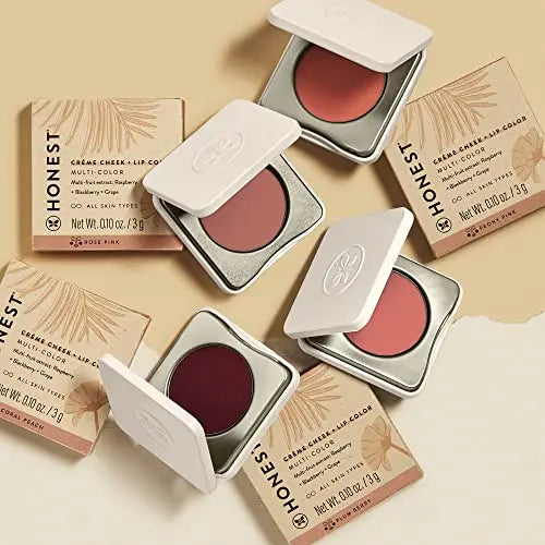 Honest Beauty 2-in-1 Creme Cheek Blush + Lip Color | EWG Verified, Vegan + Cruelty Free | Cotton Candy, .1 oz Honest Beauty