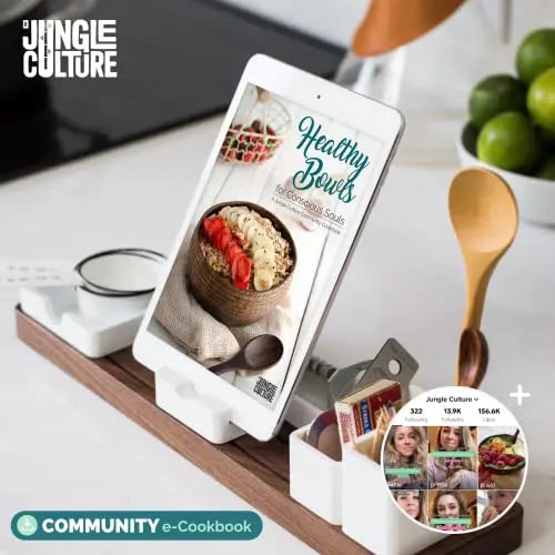 Jungle Culture 2 Polished Coconut Bowl and Wooden Spoons Set with Bamboo Straws • Natural Coconut Smoothie Bowls • Healthy Choice Coco Shell Acai & Buddha Bowls • Eco Friendly Vegan Gifts - Planet First Market