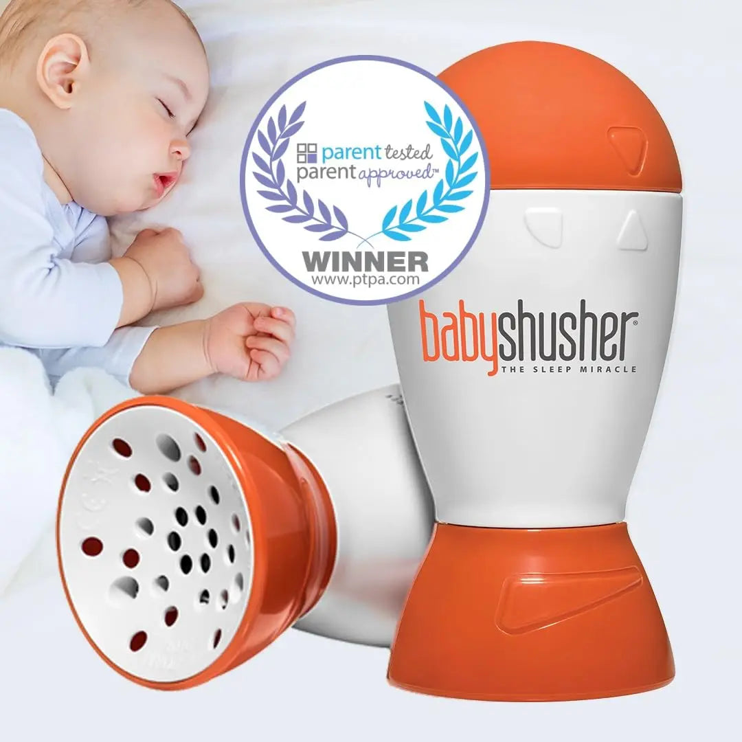 Baby Shusher - The Original Shhh Calming Sound Machine for Baby | Stops Fussy Crying Spells | for Parents, Pediatricians, Photographers | Portable for Travel | 15 or 30 Minute Timer - Planet First Market