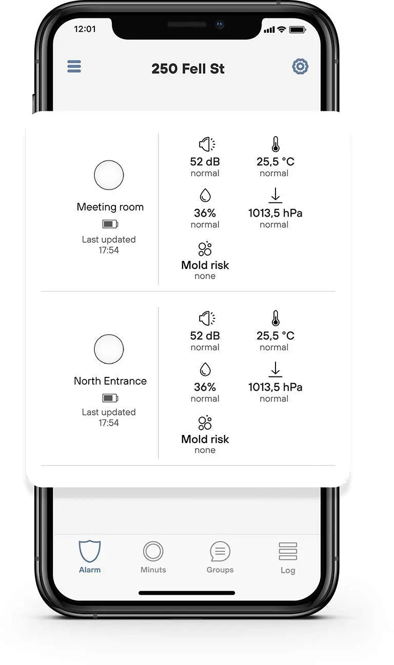 Minut - Noise, Occupancy, Motion and Temperature Monitoring for Vacation Rentals (Airbnb, VRBO & Serviced Apartments) MINUT