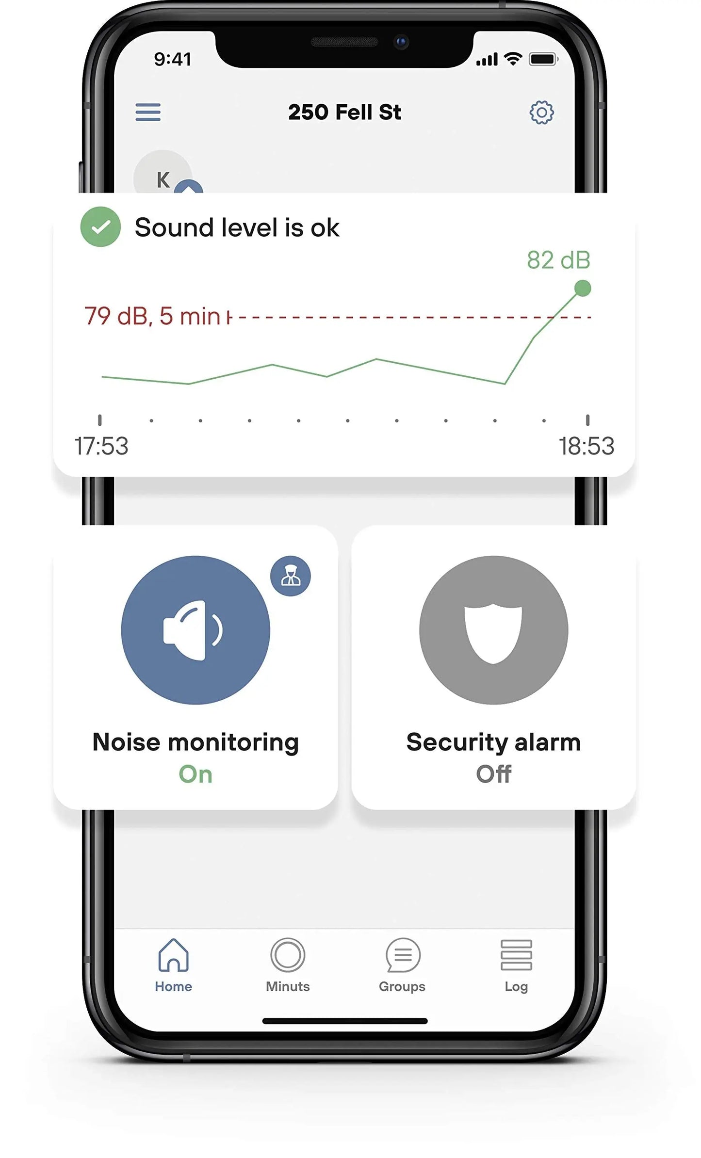 Minut - Noise, Occupancy, Motion and Temperature Monitoring for Vacation Rentals (Airbnb, VRBO & Serviced Apartments) MINUT