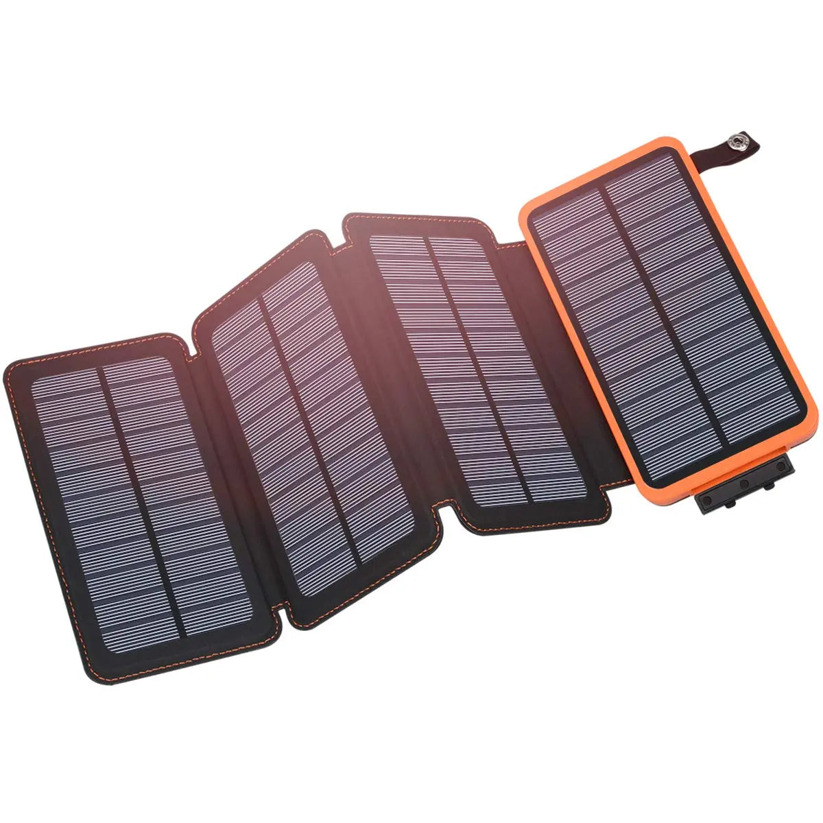 Hiluckey Solar Charger 25000mAh, Outdoor USB C Portable Power Bank with 4 Solar Panels, 3A Fast Charge External Battery Pack with 3 USB Outputs Compatible with Smartphones, Tablets, etc. - Planet First Market