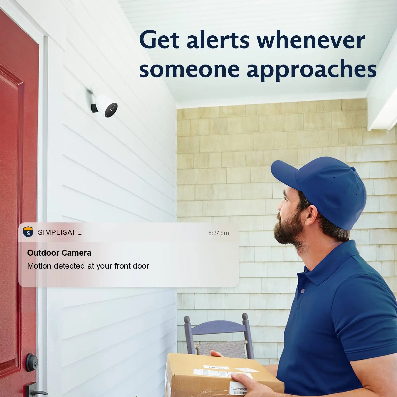 SimpliSafe 7 Piece Wireless Outdoor Camera Home Security System - Optional 24/7 Professional Monitoring - No Contract - Compatible with Alexa and Google Assistant - Planet First Market