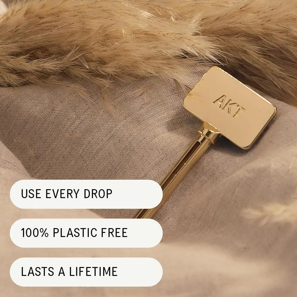 AKT, THE ASSISTANT. Tube squeezer key — The key to ZERO WASTE. 100% PLASTIC FREE & RECYCLABLE — Squeeze out every last drop of your NATURAL DEODORANT BALM - Planet First Market