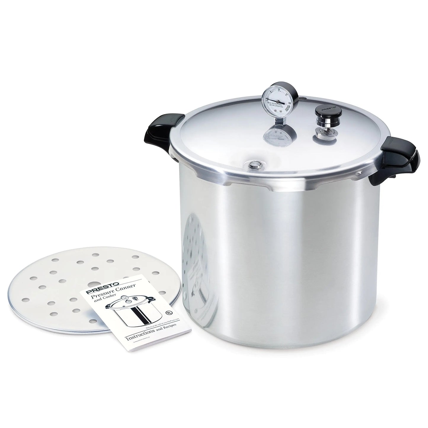 Presto 01781 Pressure Canner and Cooker, 23 qt, Silver - Planet First Market