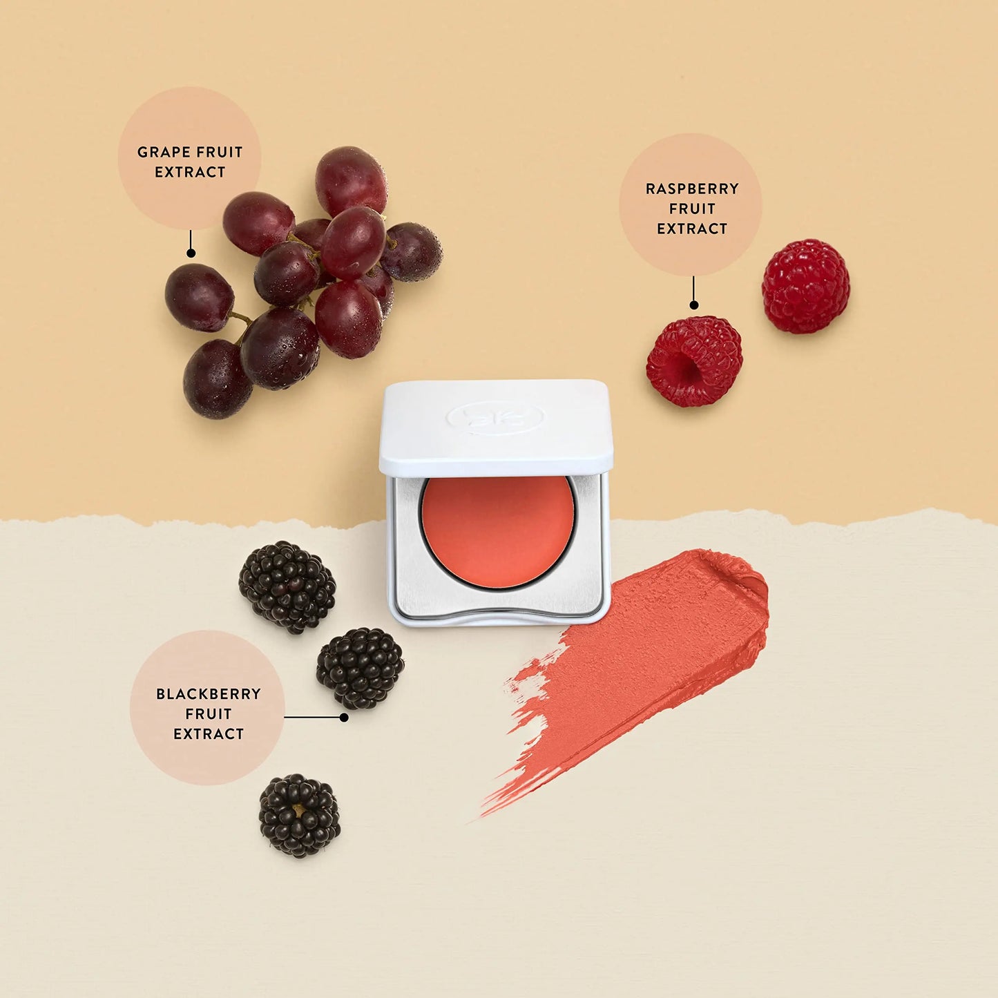 Honest Beauty 2-in-1 Creme Cheek Blush + Lip Color | EWG Verified, Vegan + Cruelty Free | Cotton Candy, .1 oz Honest Beauty