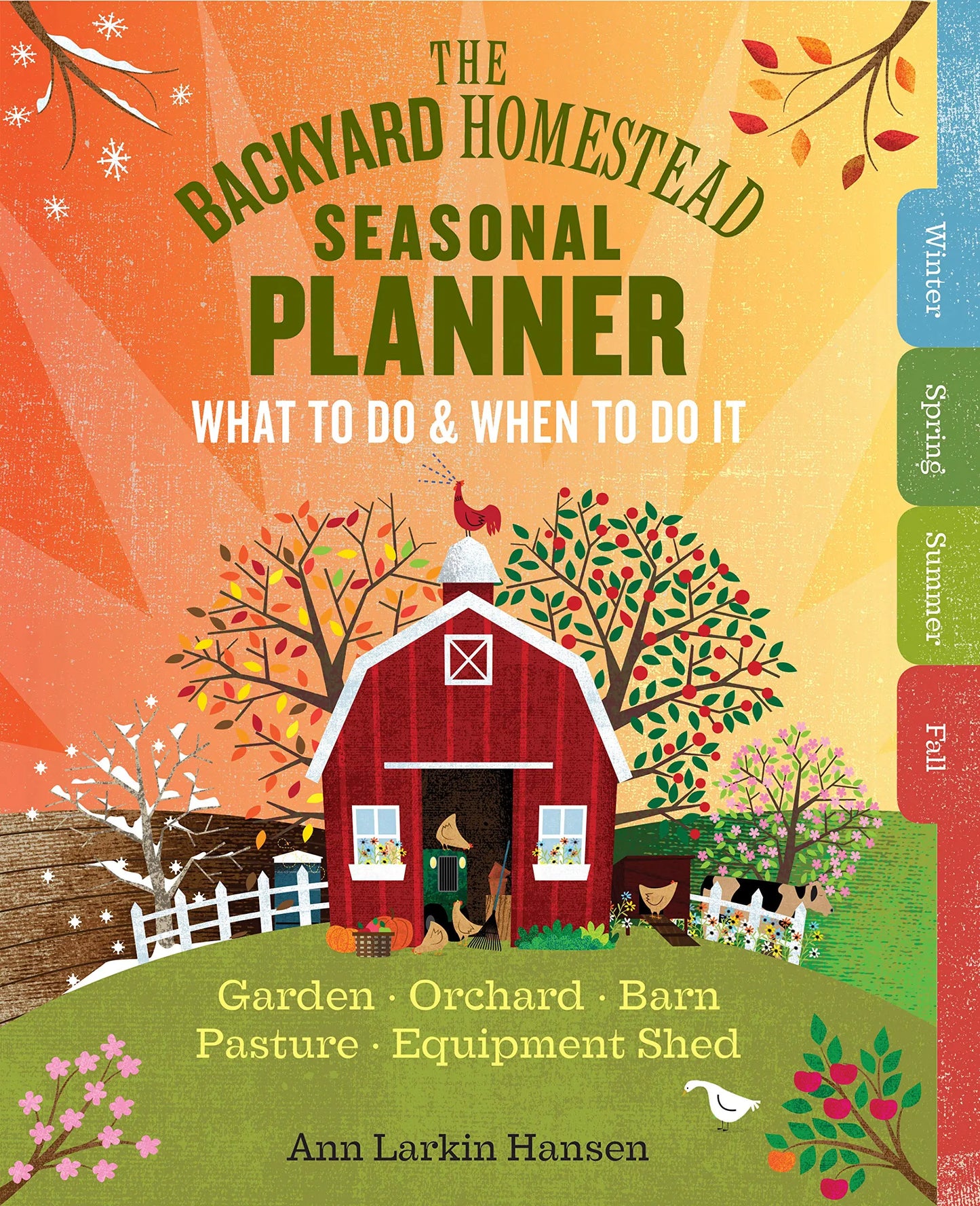 The Backyard Homestead Seasonal Planner: What to Do & When to Do It in the Garden, Orchard, Barn, Pasture & Equipment Shed - Planet First Market